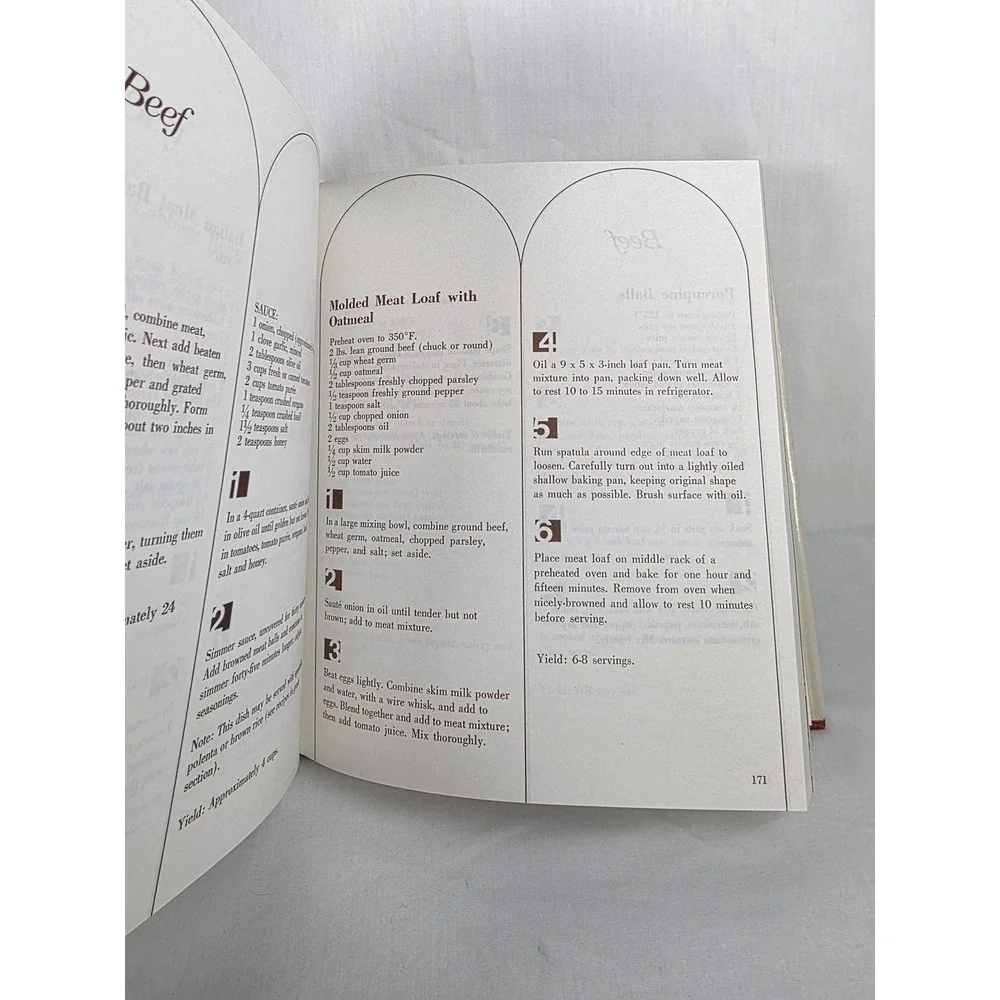 The‎ Rodale Cookbook Natural Foods Recipes Nancy Albright Hardcover 1973 Vintage